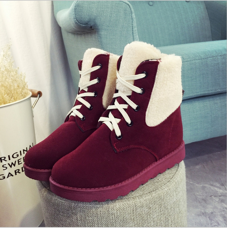 Fashion Winter Warm Snow Boots Cotton Shoes